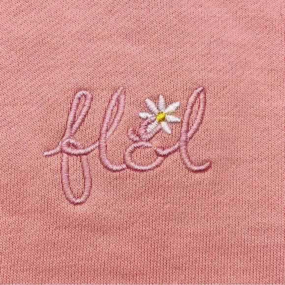 NWT For Love & Lemons Alex Daisy FL&L Oversized Sweatshirt - Picture 10 of 15